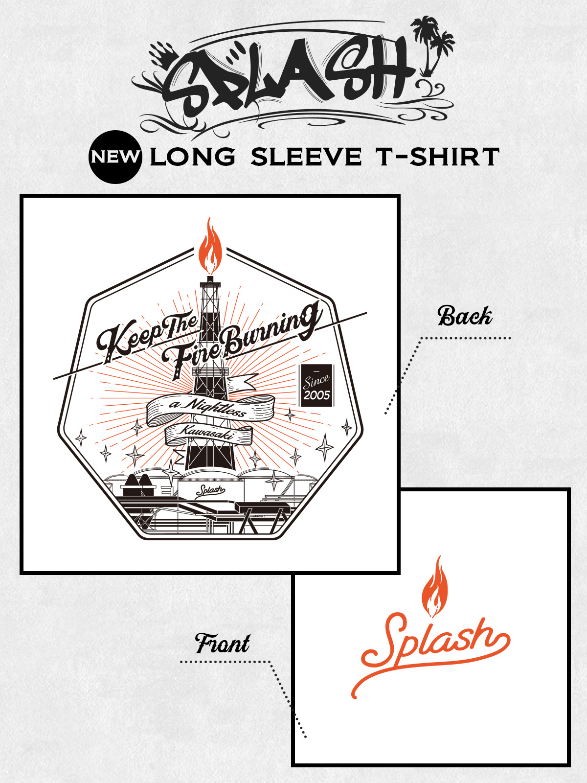 LONG SLEEVE SHIRT デザイン